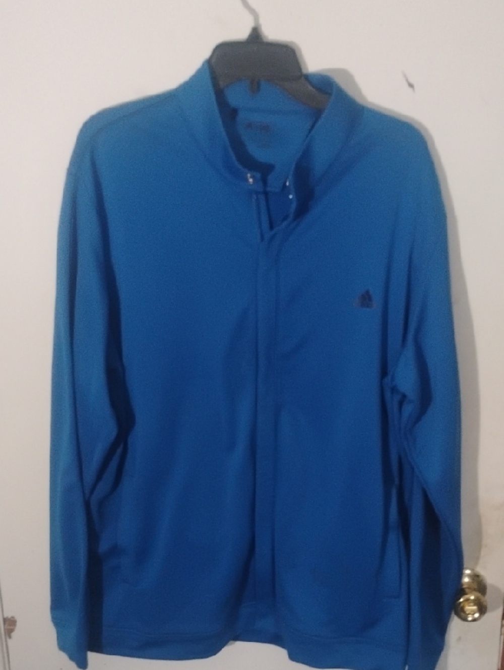 adidas Bright Blue Sport Zip Jacket